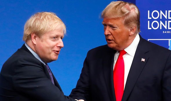 boris johnson donald trump us