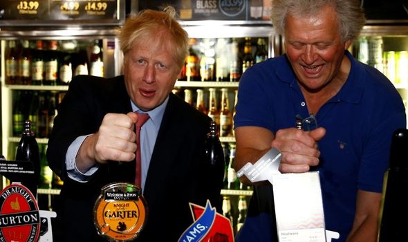 Boris Johnson Tim Martin