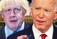 Brexit fury: Joe Biden’s criticism of Boris Johnson’s branded ‘absurd and hysterical’ | UK | News (Reports)