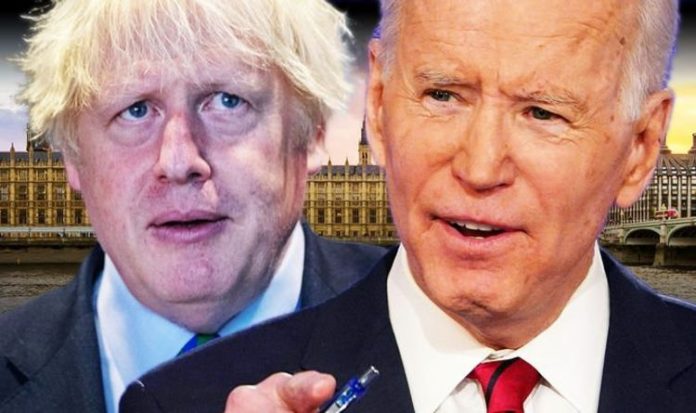 Brexit fury: Joe Biden's criticism of Boris Johnson's branded 'absurd and hysterical' | UK | News