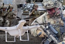 British army: Army unveils first shotgun-armed drone which uses AI to shoot enemies indoor | UK | News (Reports)