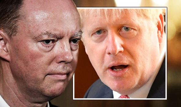 Chris Whitty threatens to quit over COVID plan