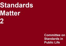Committee on Standards in Public Life announces landscape review of public standards