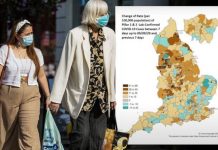 Coronavirus cases map shows where infection is rising and FALLING – is your area affected? | UK | News (Reports)