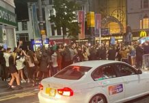 Coronavirus lockdown breach: Fury as crowds party after 10pm curfew | UK | News (Reports)