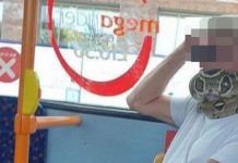 Coronavirus news: Man spotted using SNAKE as face mask on bus in Manchester | UK | News (Reports)