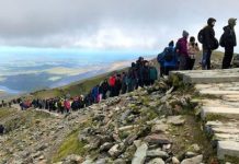 Coronavirus news: Staggering scenes as HUGE crowds ignore social distancing on Snowdon | UK | News (Reports)