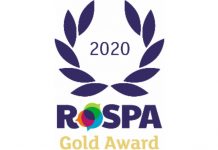 DIO awarded RoSPA Gold for the fourth consecutive year