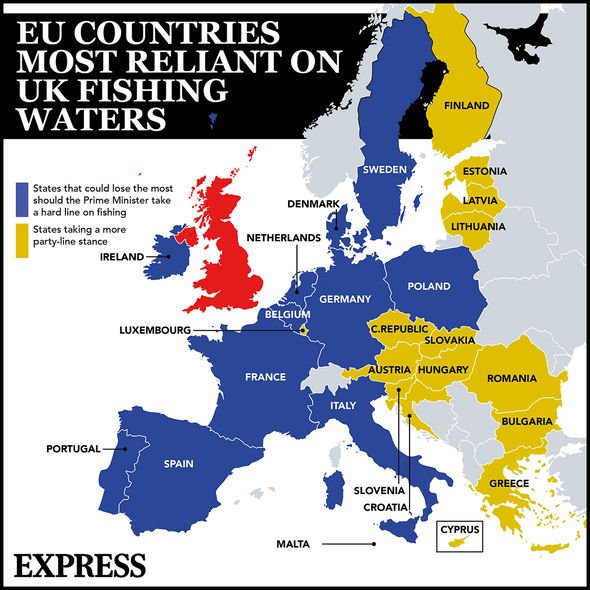 EU countries fishing UK EU countries fishing UK