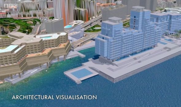 Monaco apartments: An artist's impression of what the finished apartment complex will look like