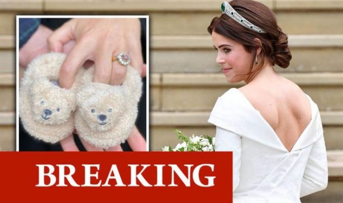 Princess Eugenie and husband Jack reveal royal baby news in adorable ...