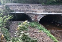 River maintenance works to reduce flood risk at Clayton West