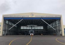 Royal Air Force A400M showcased in Kazakhstan