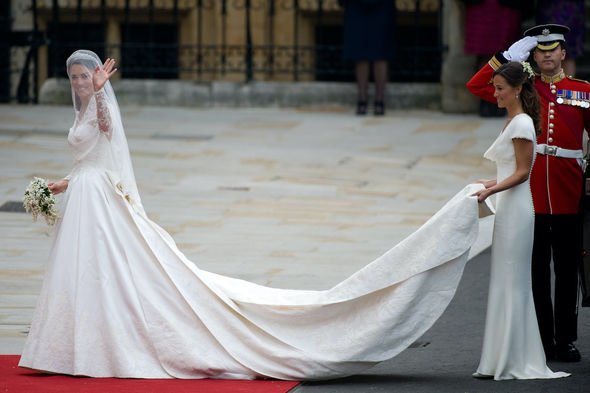 Royal wedding: Pippa stole the show at Kate and William's 2011 with her outfit