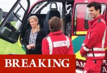 Sophie Wessex news: Countess of Wessex visits air ambulance which saved her life | Royal | News (Reports)