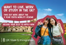 UK Youth Mobility Scheme 2020 for Hong Kong SAR passport holders: second ballot