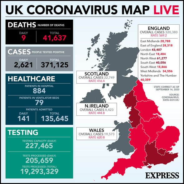 UK coronavirus cases mapped UK coronavirus cases mapped