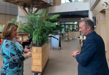 Welsh Secretary visits growing Wrexham businesses recovering from the impact of Covid-19