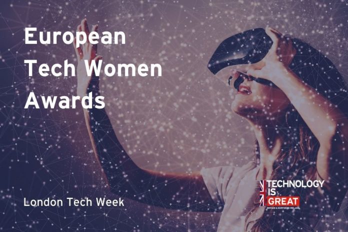 Winners of the European Tech Women Awards announced