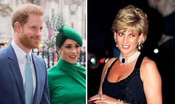 meghan harry diana