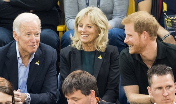 prince harry joe biden