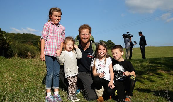 prince harry walk of britain
