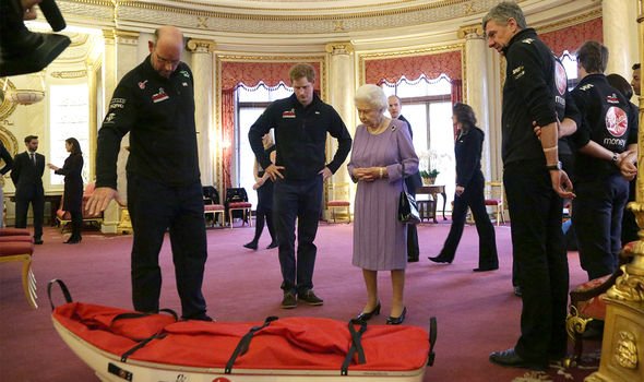 queen walking wounded