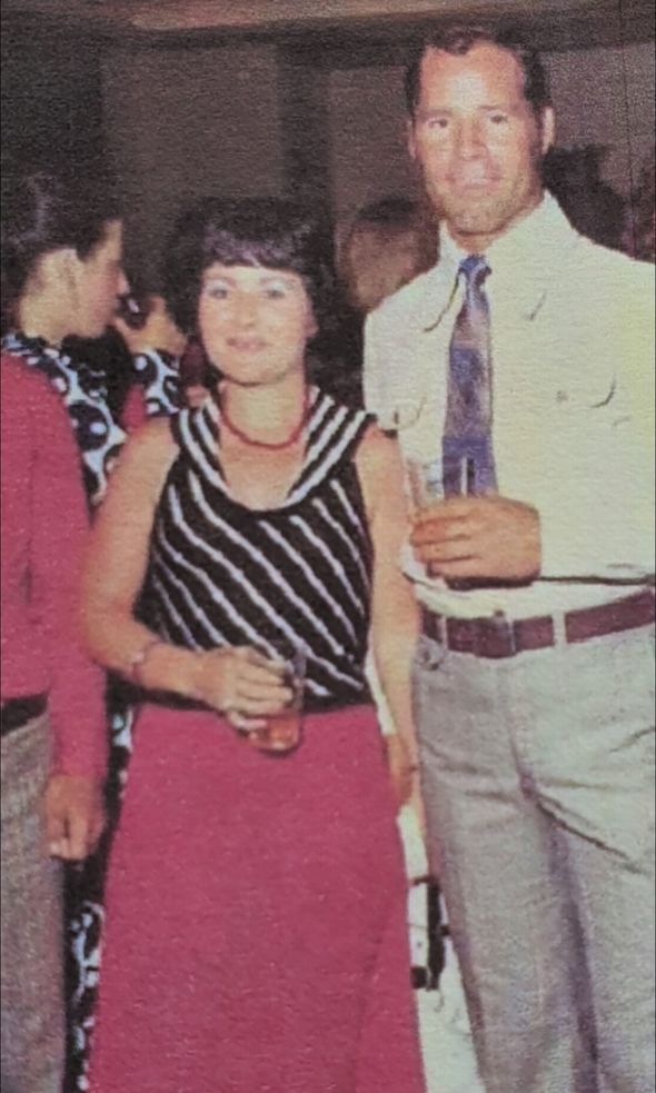 The couple when they were younger