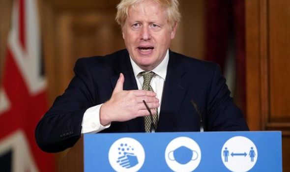 Boris Johnson holds a Covid-19 Press Conference