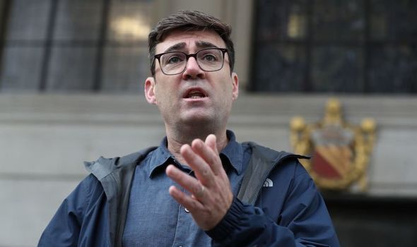 Manchester Mayor Andy Burnham