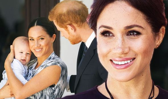 Meghan Markle, Prince Harry and their son Archie Harrison