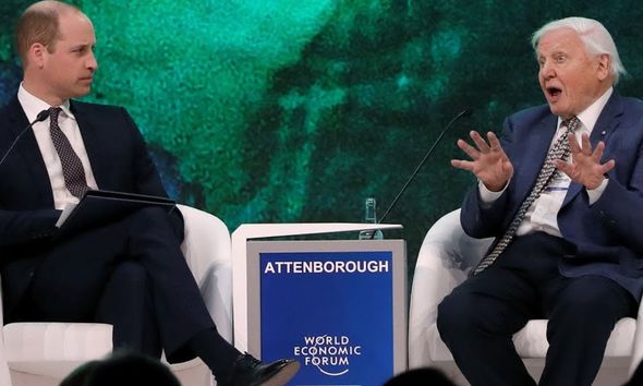 Prince William news: Sir David Attenborough Prince William news: Sir David Attenborough