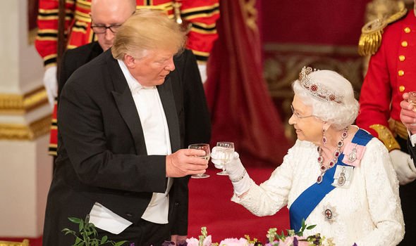 donald trump queen elizabeth ii donald trump queen elizabeth ii