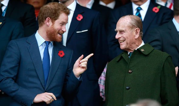 prince harry prince philip