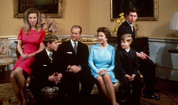 queen elizabeth ii prince philip prince andrew prince charles princess anne prince edward