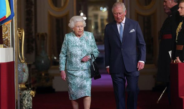 Queen Elizabeth II and Prince Charles