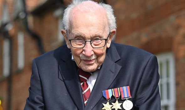 Fundraiser Captain Sir Tom Moore Fundraiser Captain Sir Tom Moore