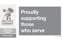 28 south-east employers have been recognised in the 2020 Silver Employer Recognition Scheme Awards