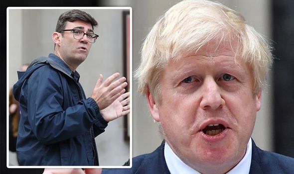 Andy Burnham has taken aim at the Prime Minister