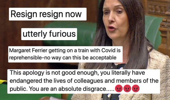 Anger erupts at Margaret Ferrier for COVID breach