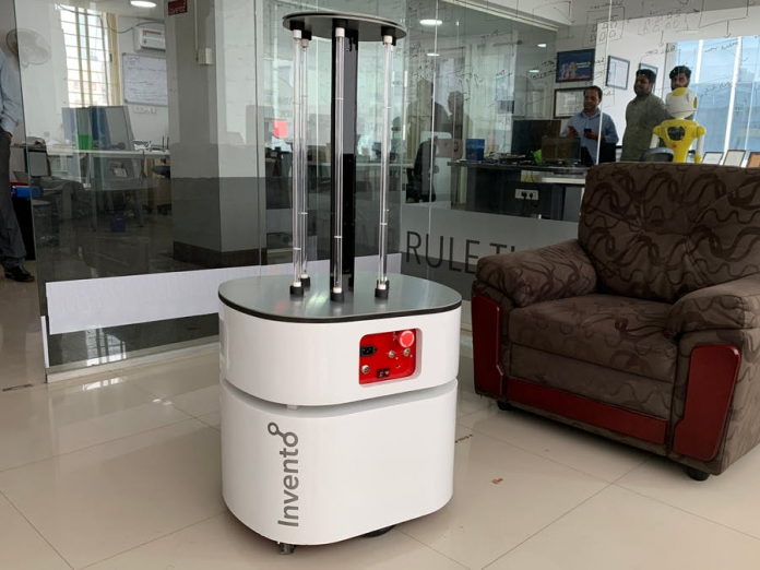 C-Astra Robot Destroys and Deactivates 99% of Viruses To Aid Cleaning Professionals