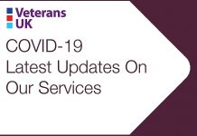 COVID-19: update on changes to Veterans UK Services