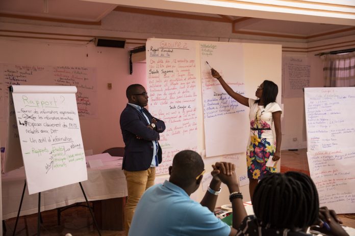 Calling for transparent elections and protecting human rights in Haiti Training session on monitoring and investigation techniques in the field of human rights in Haiti (UN Photo)