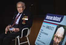 Captain Sir Tom Moore presented with first Veterans Railcard
