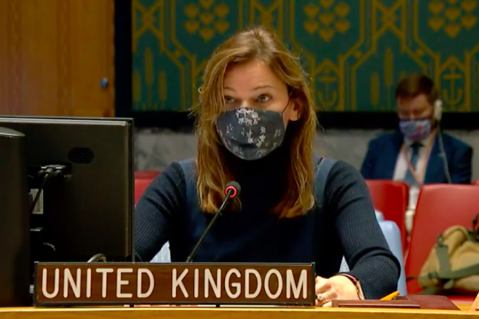 Alice Jacobs, UK Deputy Political Coordinator at the UN