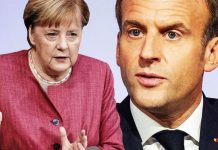 EU cracks showing as Macron and Merkel clash on Brexit | UK | News (Reports)