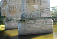 Facelift afoot for historic railway viaduct’s footbridge