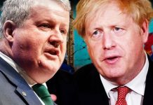 Ian Blackford accused of ‘helping Brussels’ in bitter Brexit row with Boris Johnson | UK | News (Reports)