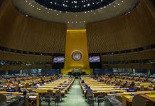 Joint Statement on the human rights situation in Xinjiang and recent developments in Hong Kong UN General Assembly (UN Photo)