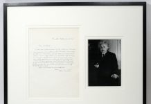 Letter Written by Albert Einstein in 1943, in English, Condemning Racism and Segregation in the U.S., is for Sale Letter Written by Albert Einstein in 1943, in English, Condemning Racism and Segregation in the U.S., is for Sale